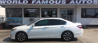2016 HONDA ACCORD