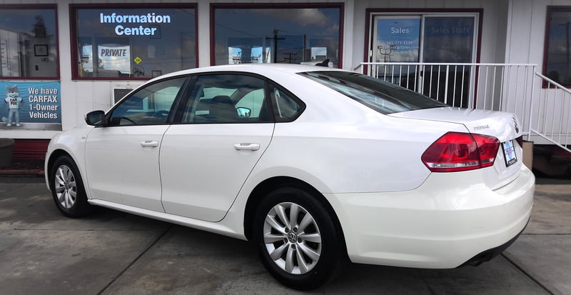 2014 VOLKSWAGEN PASSAT S