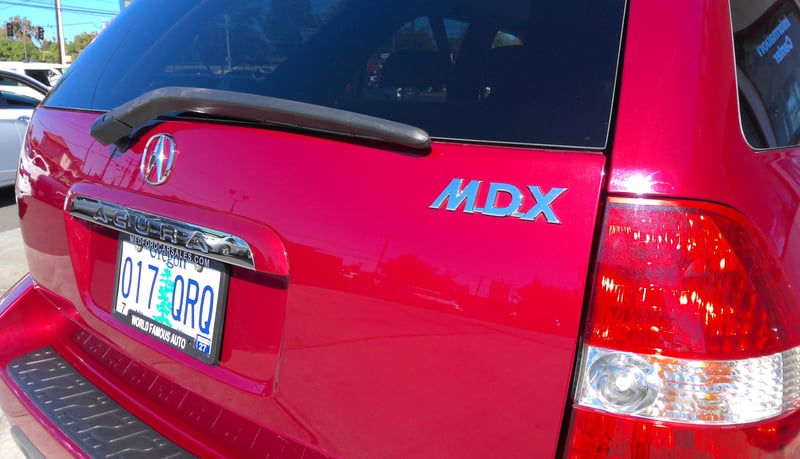 2002 ACURA MDX