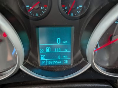 2012 CHEVROLET CRUZE 2LS