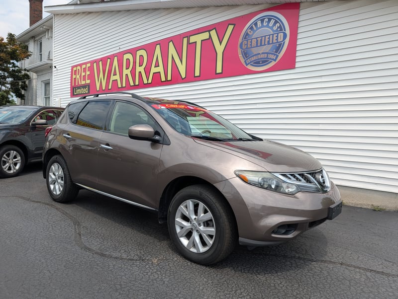 2013 NISSAN MURANO S; SL; LE