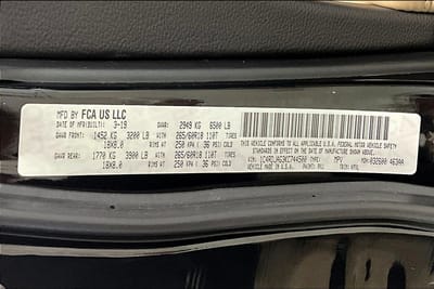 2019 DODGE DURANGO