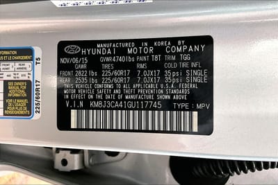 2016 HYUNDAI TUCSON
