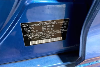 2018 HYUNDAI SONATA